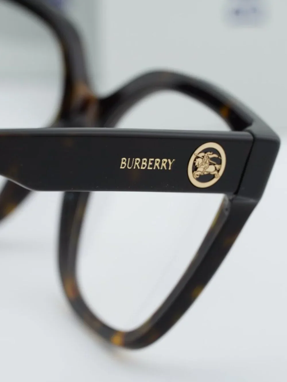 Burberry BE2443 3002 Square Eyeglasses - Havana 53mm - Picture 7 of 10